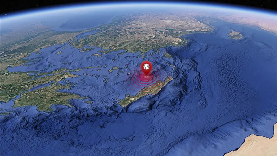 Akdeniz'de deprem fırtınası. 24 saatte 17 kez sallandı