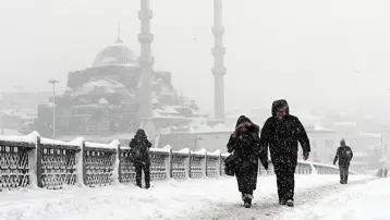 Yeni yılın ilk haftasında hava buz gibi. 63 ilde kar var