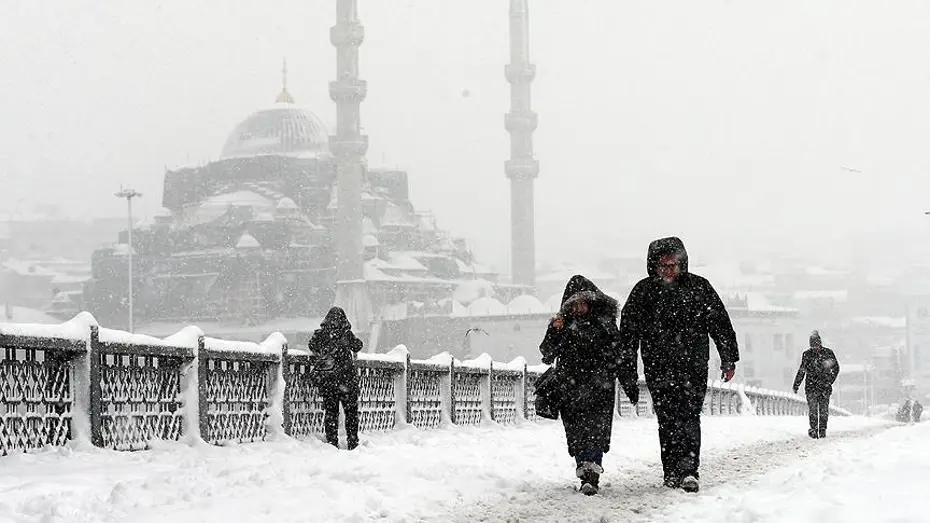 Yeni yılın ilk haftasında hava buz gibi. 63 ilde kar var