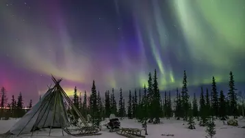Dünyayı etkisi altına aldı. Gökyüzünde dans başladı