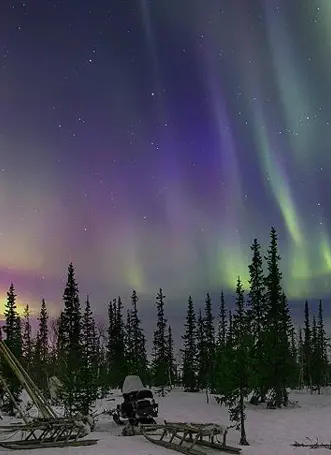 Dünyayı etkisi altına aldı. Gökyüzü adeta dans ediyor