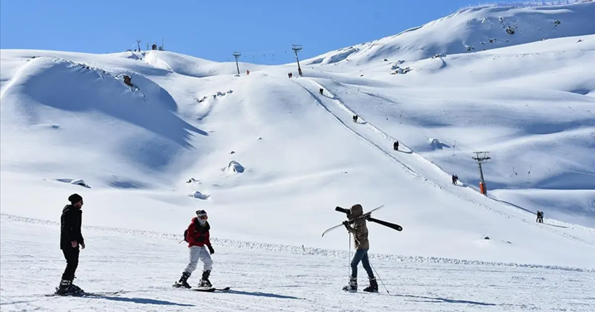 Türkiye'nin kar haritası açıklandı. Palandöken'de kalınlık 55 santimetreyi buldu