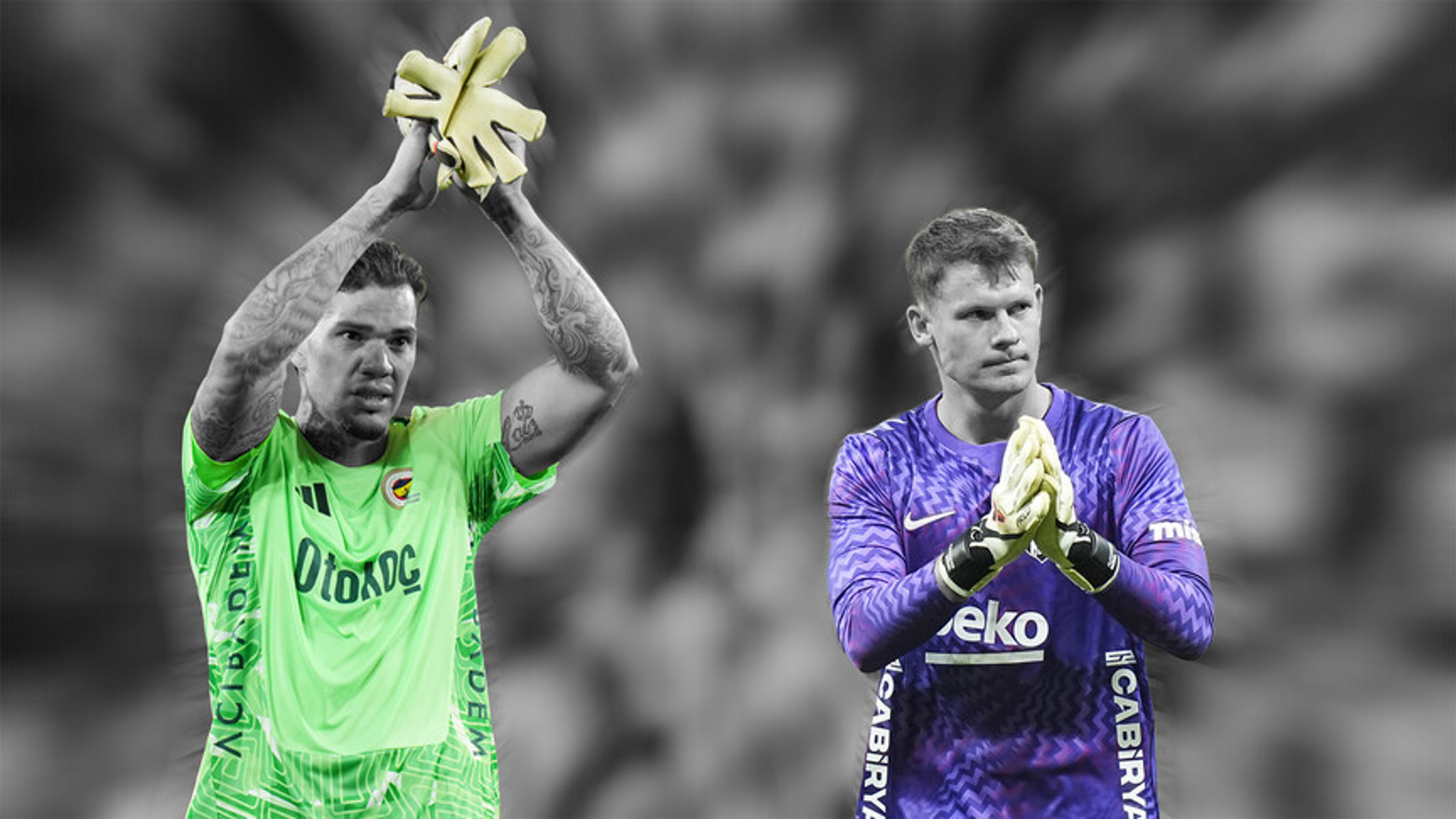 Derbinin skorunda onlar belirleyici olacak. Ederson'un beşinci, Nübel'in ilk derbisi