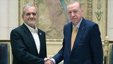Cumhurbaşkanı Erdoğan, Pezeşkiyan ile görüştü. "Ankara ile çatışma istemiyoruz"