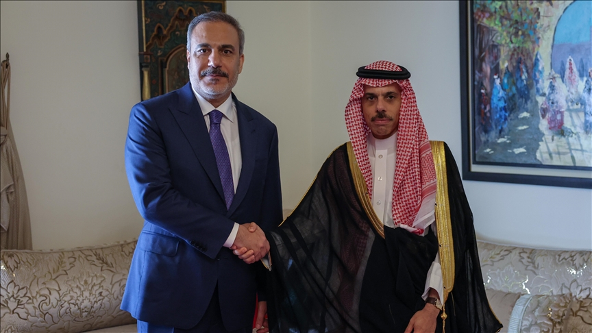 Bakan Fidan, Suudi Arabistanlı mevkidaşıyla görüştü