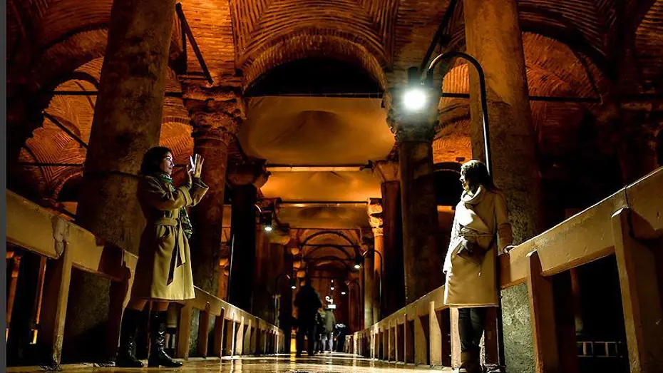 Yerebatan Sarnıcı'na giriş 1 TL oldu
