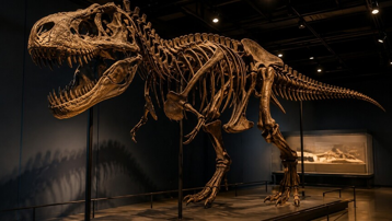 ABD'deki müzayedede T-rex iskeleti 50,1 milyon dolara satılarak rekor kırdı