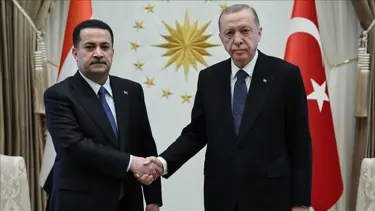 Cumhurbaşkanı Erdoğan, Irak Başbakanı Sudani ile görüştü