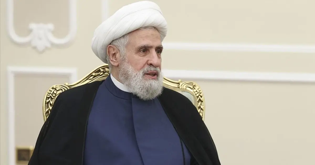 Hizbullah lideri Kasım'dan İsrail'e: "Her şeyin bir sınırı var"