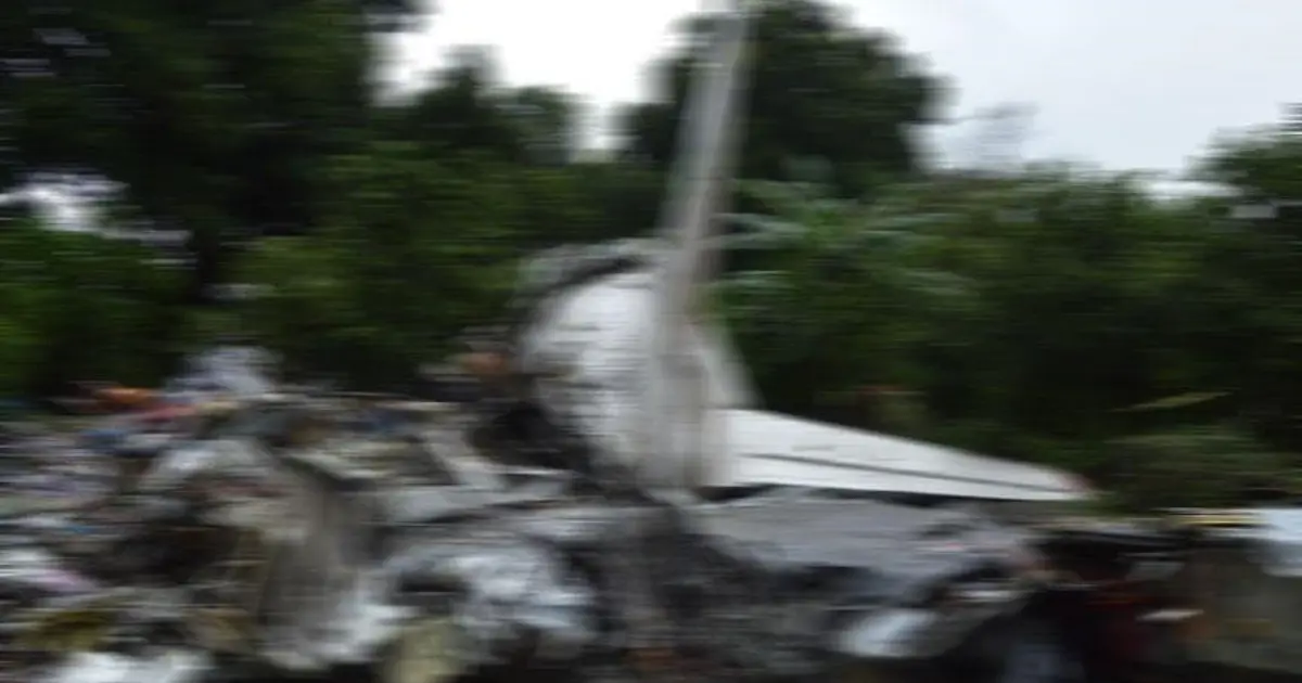 Kazakistan'da askeri uçak düştü