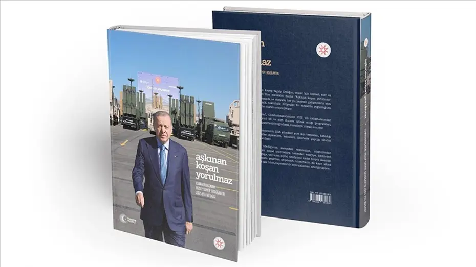 Erdoğan'ın 2025 faaliyetleri kitapta derlendi: 