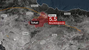 Tokat'ta gece yarısı 5,5 büyüklüğünde deprem. "Daha büyük bir deprem olur mu?" Naci Görür'den açıklama