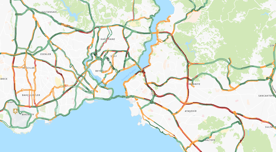 İstanbul'da sağanak: Trafik yoğunluğu arttı