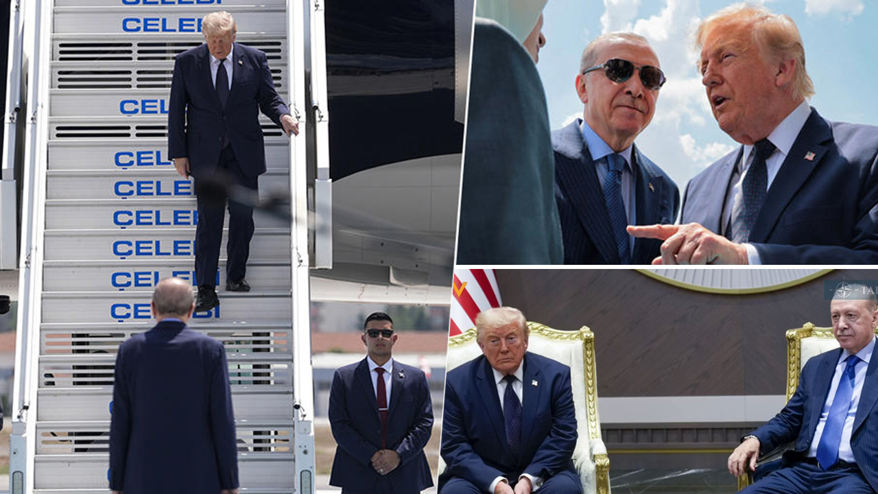 Trump Ankara'da Erdoğan ile görüştü