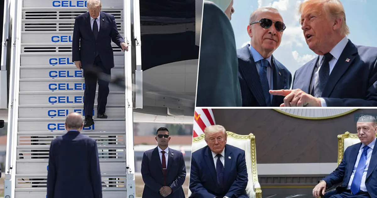 Donald Trump, Ankara'da: Cumhurbaşkanı Erdoğan ile ilk görüşme havalimanında