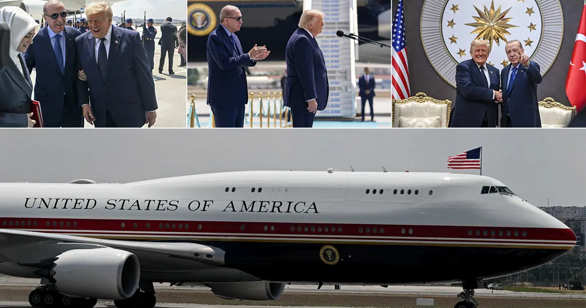 Donald Trump, Ankara'da: Cumhurbaşkanı Erdoğan ile ilk görüşme havalimanında