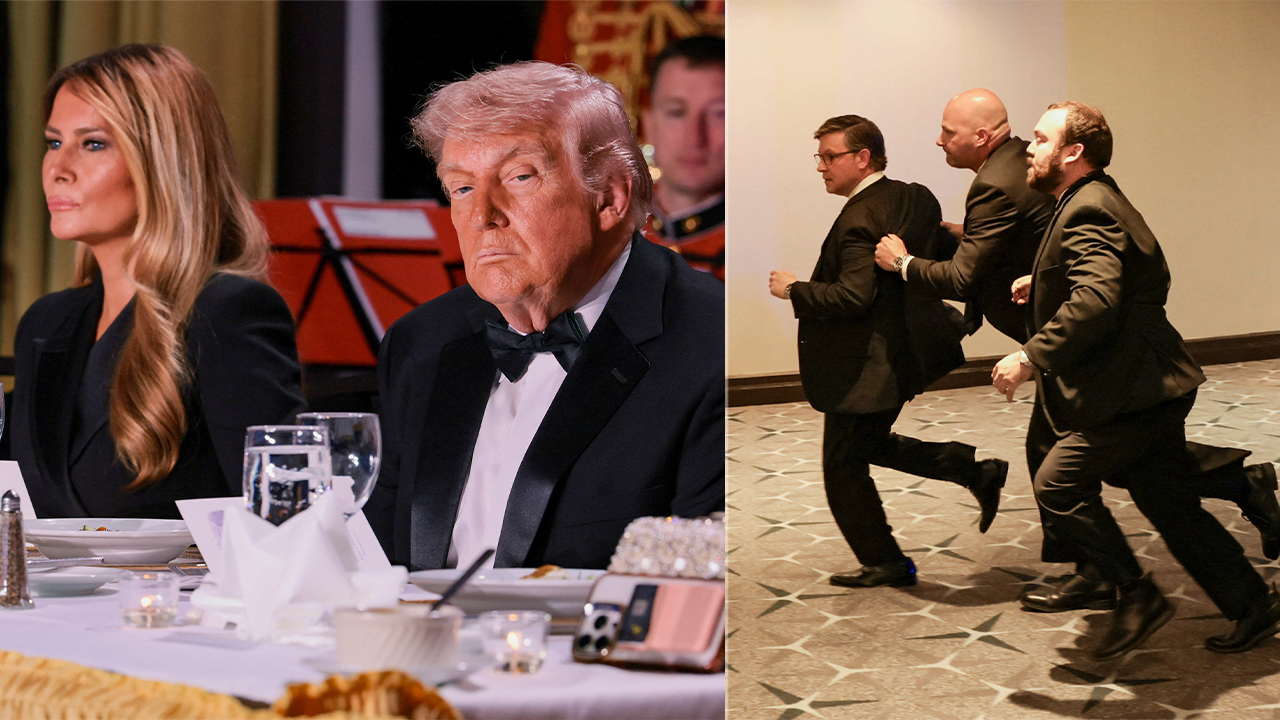 Yemekte silah sesi duyuldu. Trump'ı salondan  Gizli Servis çıkardı