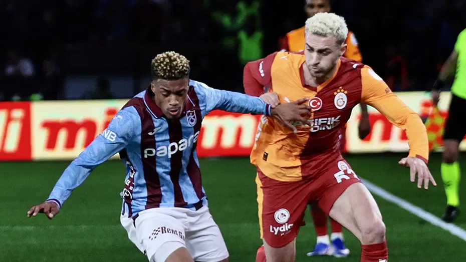Süper Lig'de derbi zamanı. Trabzonspor-Galatasaray maçı