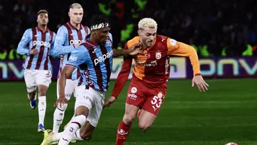 Nefes kesen maçta Trabzonspor, Galatasaray'ı mağlup etti. Süper Lig'de zirveleri yarışı kızıştı