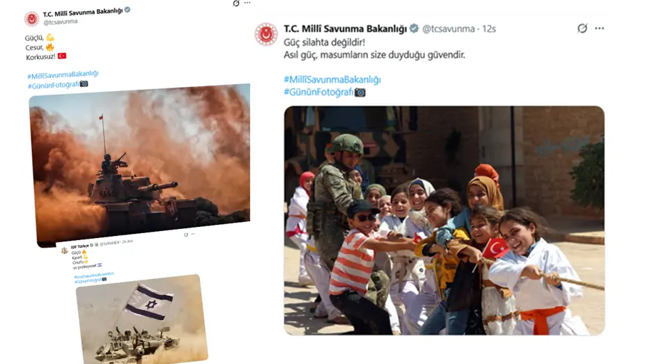 MSB'den İsrail'e fotoğraflı yanıt. 