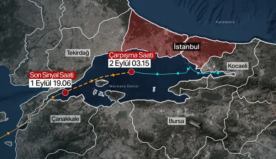 Tuğberk İmamoğlu gemisinde kaybolan denizciler aranıyor