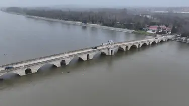 Meriç ve Tunca nehirlerinde debi yükseldi