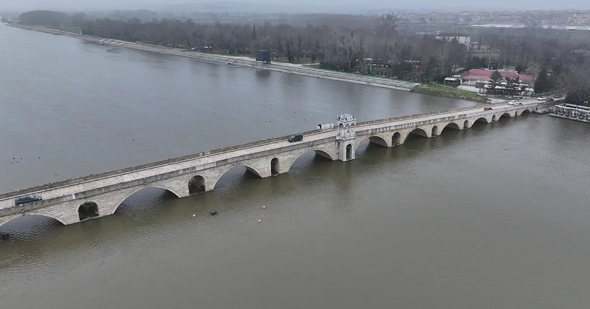 Meriç ve Tunca nehirlerinde debi yükseldi
