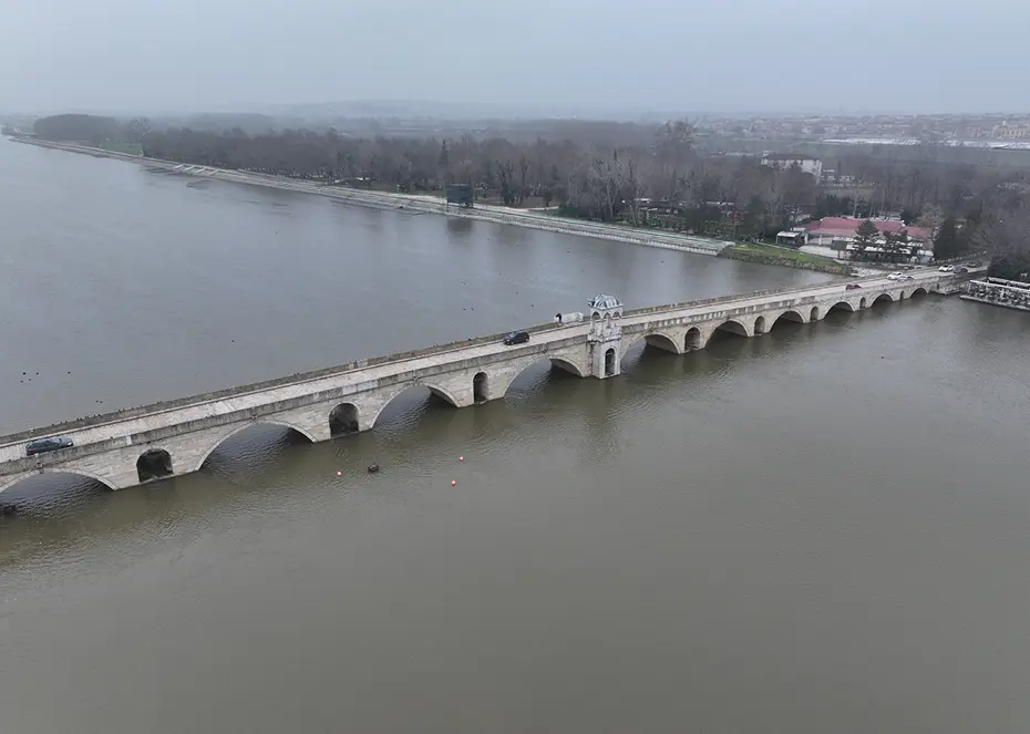 Meriç ve Tunca nehirlerinde debi yükseldi