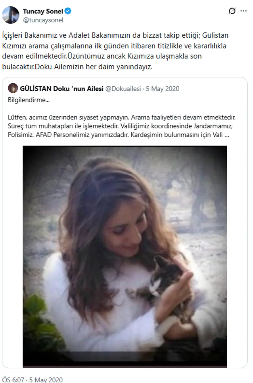 Gülistan Doku soruşturması. Eski valinin rolü neydi, şimdi neyle suçlanıyor? 7 Gülistan Doku soruşturması. Eski valinin rolü neydi, şimdi neyle suçlanıyor? 7