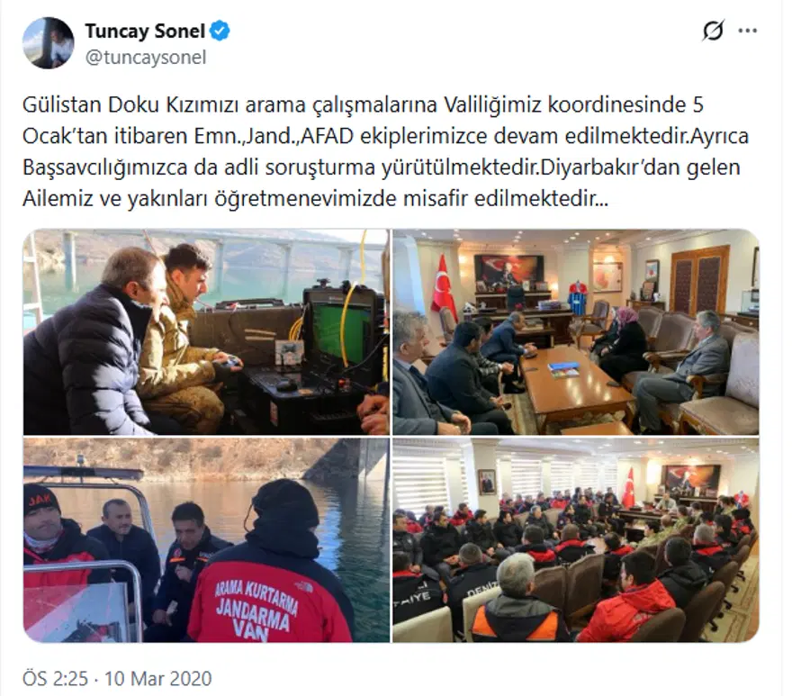 Gülistan Doku soruşturması. Eski valinin rolü neydi, şimdi neyle suçlanıyor? 6 Gülistan Doku soruşturması. Eski valinin rolü neydi, şimdi neyle suçlanıyor? 6