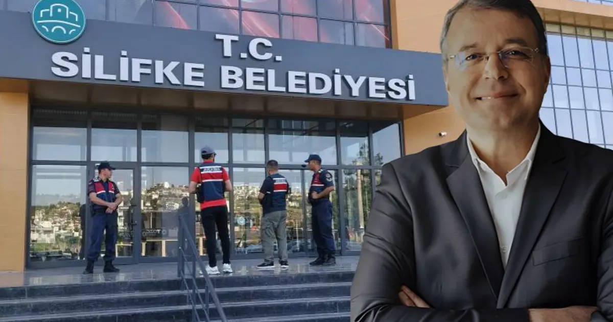 Silifke Belediyesi'ne operasyon. Belediye Başkanı  Mustafa Turgut dahil çok sayıda gözaltı var