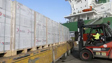 Türkiye Sigorta ve Türk Kızılay iş birliğiyle Gazze’ye destek