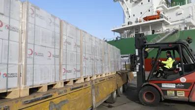 Türkiye Sigorta ve Türk Kızılay iş birliğiyle Gazze’ye destek