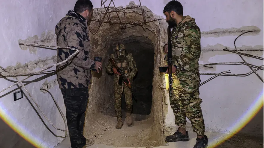 Ayn İsa'daki YPG tünelleri ortaya çıktı 4