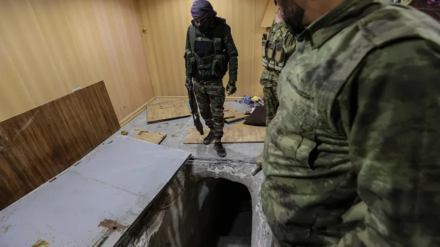 Ayn İsa'daki YPG tünelleri ortaya çıktı 1