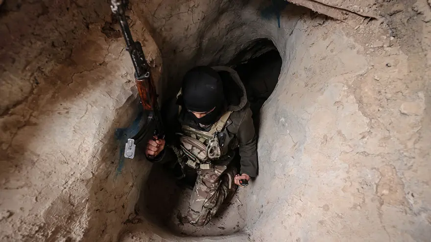 Ayn İsa'daki YPG tünelleri ortaya çıktı 5