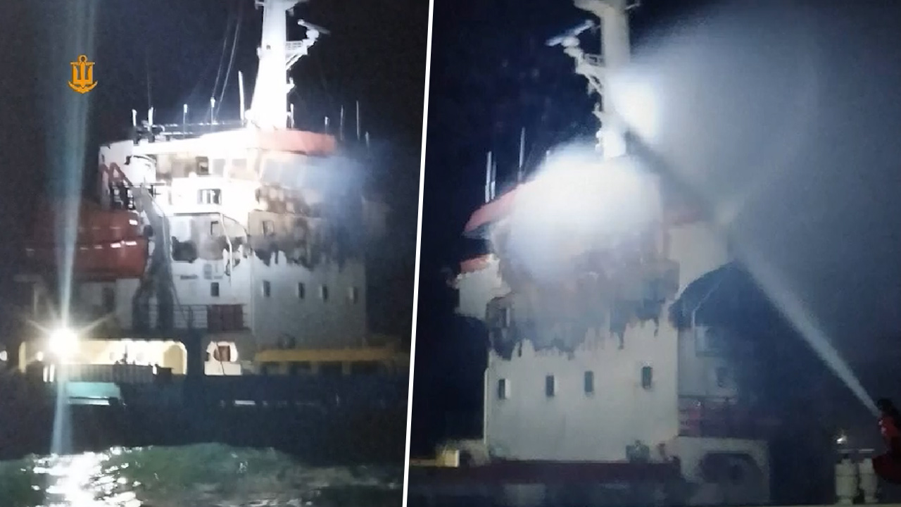 Karadeniz'de Türk gemisine İHA saldırısı