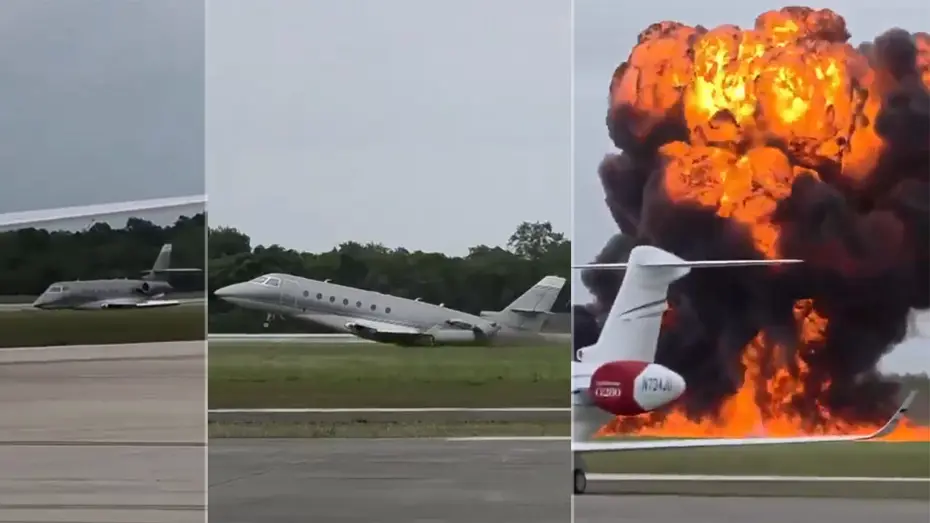 Dominik'te iş jeti düştü. 2 pilot öldü