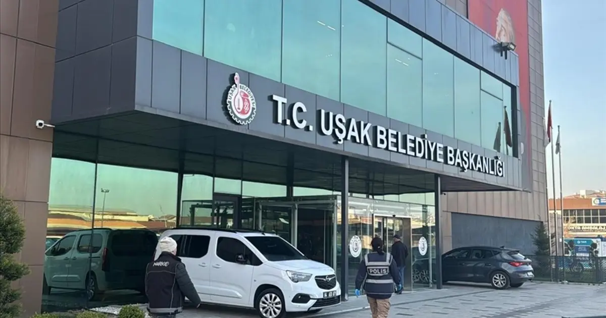 Uşak Belediyesi'ne ikinci dalga operasyon: 25 gözaltı
