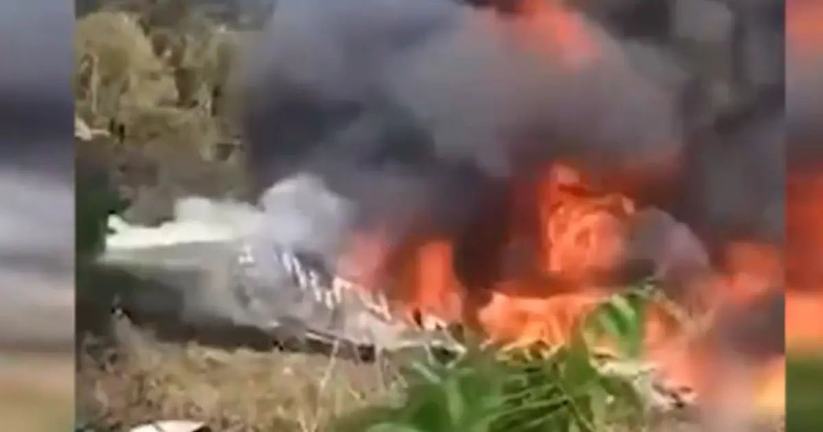 Kolombiya'da askeri nakliye uçağı düştü