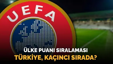UEFA Ülke puanı sıralaması 2025-2026 güncellendi: İki temsilcimiz bugün sahaya çıkacak 