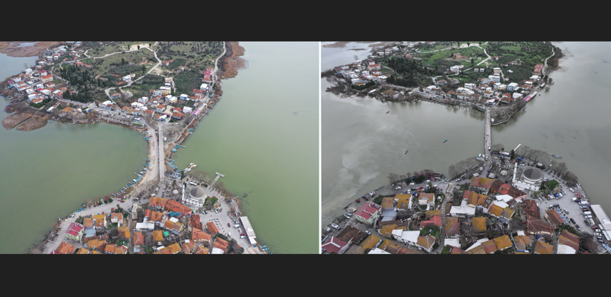 Türkiye'nin "Küçük Venedik"inde sular kapıya dayandı! 5