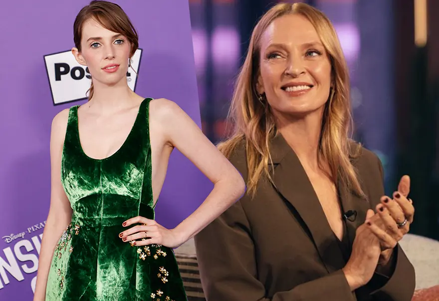 MAYA HAWKE/UMA THURMAN 4 MAYA HAWKE/UMA THURMAN 4