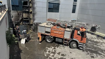 Şanlıurfa Harran Üniversitesi Hastanesi'nde korkutan yangın