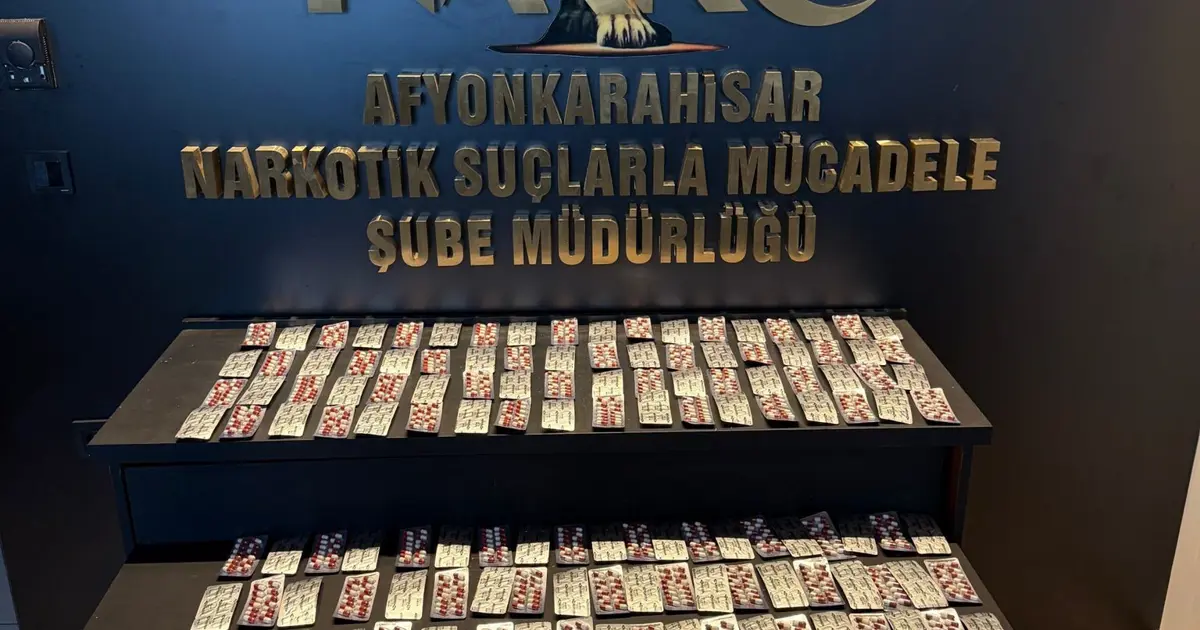 Afyon'daki uyuşturucu operasyonunda 2 tutuklama