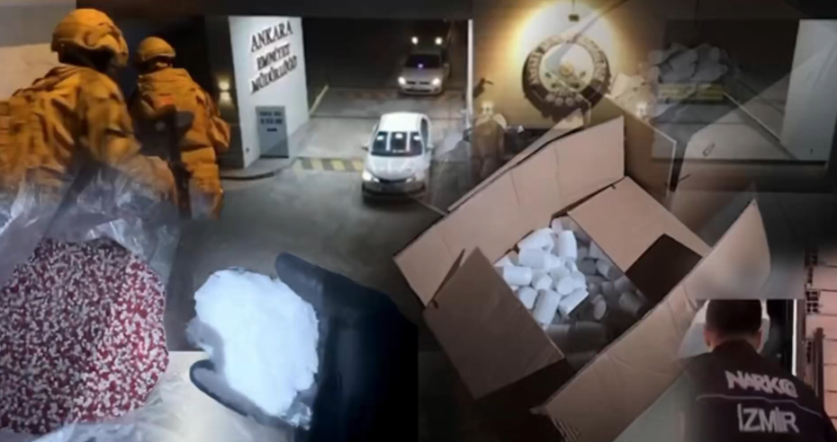 Üç ildeki uyuşturucu operasyonunda 6 gözaltı