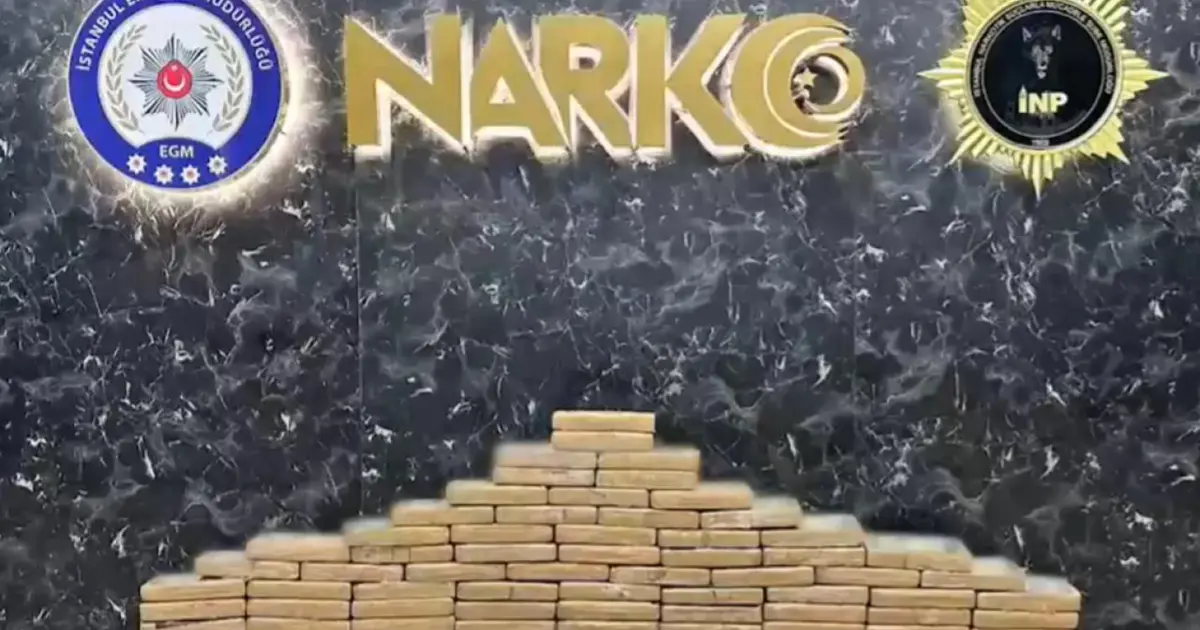 Ambarlı Limanı'nda uyuşturucu operasyonu