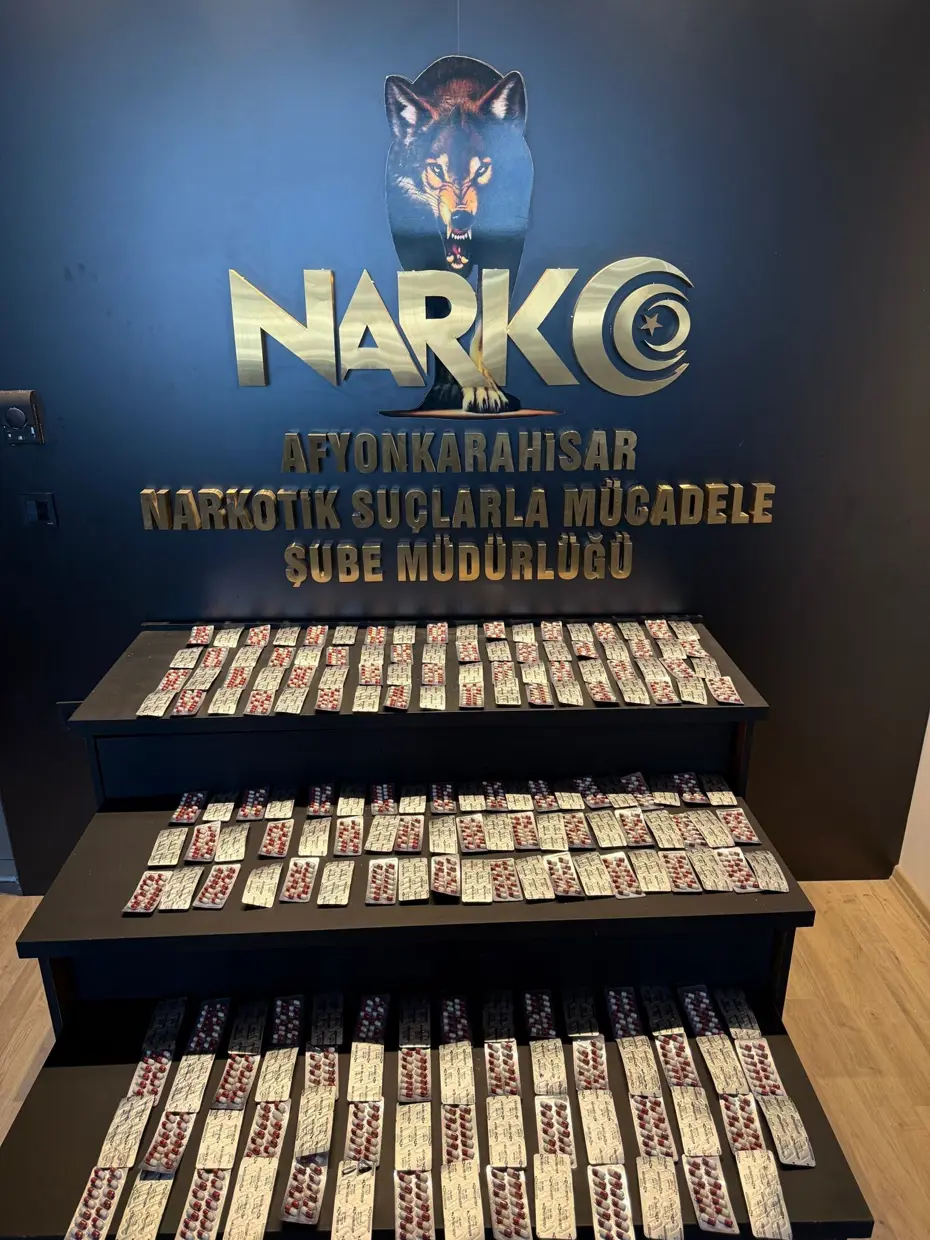 Afyon'daki uyuşturucu operasyonunda 2 tutuklama