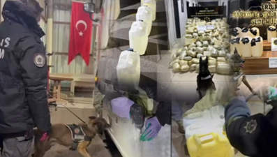 Mersin ve Erzurum'da uyuşturucu operasyonu