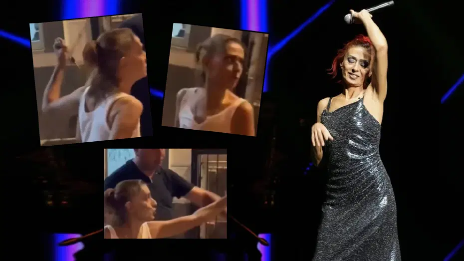Yıldız Tilbe'den konser çıkışı sinirlendi. 